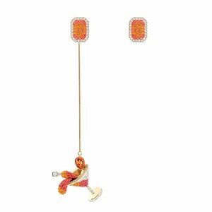 Swarovski No Regrets Cocktail Pierced Earrings Light Multi One Size